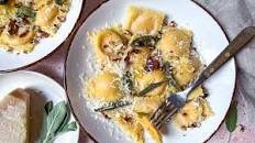 Sweet Potato Ravioli With Sage Brown Butter Recipe