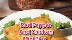 Sweet Red Pepper Pesto Chicken Mini Pies Recipe