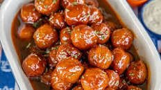 Sweet & Spicy Meatballs