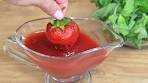 Sweet taste of summer: strawberry mint sauce recipe