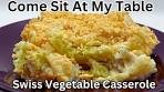 Swiss Vegetable Casserole - Easy Side Dish for a Holiday Meal