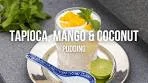 Tapioca, Mango & Coconut Pudding