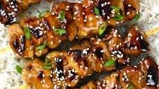 Teriyaki Chicken Skewers