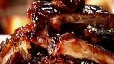 Teriyaki-Glazed Pork Spare Ribs