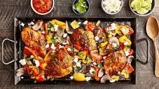 Tex-Mex Ratatouille Chicken Tray Bake