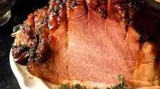 The Best Baked Ham with Italian Glaze