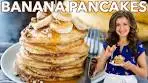 The Best BANANA PANCAKES Recipe