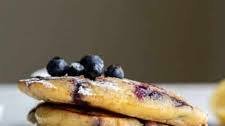 The best blueberry lemon ricotta pancakes