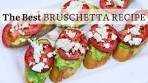 The Best Bruschetta Recipe! Bruschetta with Avocado, Feta ...