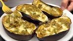 The best cheese garlic eggplants! Easy and quick recipes!