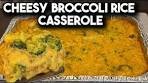 The Best Cheesy Broccoli Rice Casserole Ever