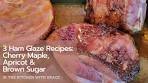 The Best Christmas Ham Recipes: Cherry Maple Glaze ...
