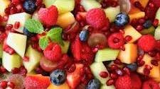 The Best Fruit Salad with Honey-Lime Dressing