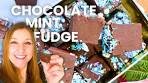 The BEST Mint Chocolate Fudge — Simple, Festive ...