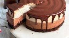 THE BEST MOCHA MOUSSE CAKE RECIPE