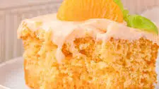 The Best Orange Creamsicle Cake