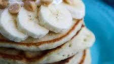 The BEST Peanut Butter Banana Pancakes
