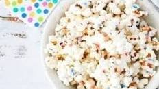 The Best Rainbow Sprinkles Popcorn