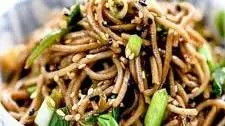 THE BEST Sesame Soba Noodles