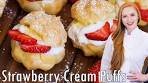 The BEST Strawberry Cream Puffs Recipe! EASY To Make ...