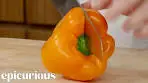 The Best Way to Cut a Bell Pepper