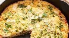 The Easiest Cheese and Vegetable Frittata