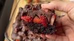 The easiest chocolate covered strawberry dessert! Take a ...