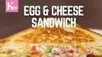 The egg and cheese sandwich is my comfort sandwich. Tell ...