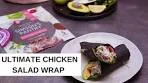 The Ultimate Chicken Salad Wrap by Khanh Ong