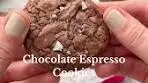 These Chocolate Espresso Cookies deserve a spot in your ...