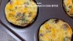 These mushroom & spinach egg bites The perfect breakfast ...