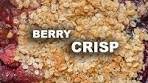 This Berry Crisp is such a simple #dessert #recipe and there's ...