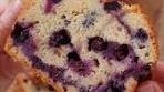 This blueberry loaf tastes like a blueberry muffin in soft, moist ...