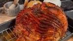 This Brown Sugar Pineapple Glazed Ham is for sure a crowd ...