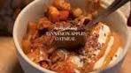 This cozy Apple Cinnamon Oatmeal bowl has been on repeat ...