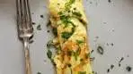This Farmer Cheese and Herb Omelette is a quick and ...