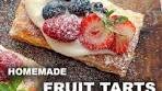 This Fruit Tart #recipe is so simple but so impressive ...