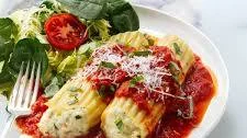 Three Cheese Manicotti