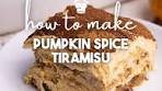 tiramisu - #cookingtiktok - #baking - Pumpkin Spice Tiramisu ...