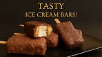 Tiramisu Ice Cream Bar Recipe in 10 minutes!