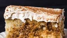 Tiramisu Poke Cake
