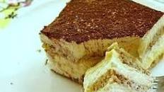 Tiramisu With Homemade Ladyfingers
