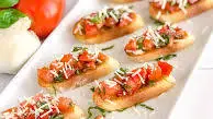 Tomato & Basil Bruschetta