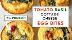 Tomato Basil Cottage Cheese Egg Bites That Will Change ...