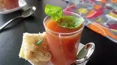 Tomato Basil Soup Shooters
