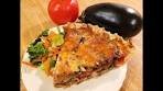 Tomato Eggplant Pie with Mozzarella Recipe Vegetarian Meal ...