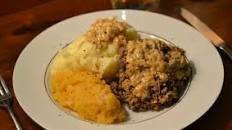Traditional haggis