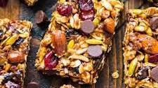 Trail Mix Granola Bars