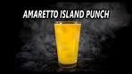 Tropical Paradise in a Glass – Amaretto Island Punch Cocktail