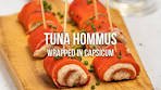 Tuna Hommus Wrapped in Capsicum